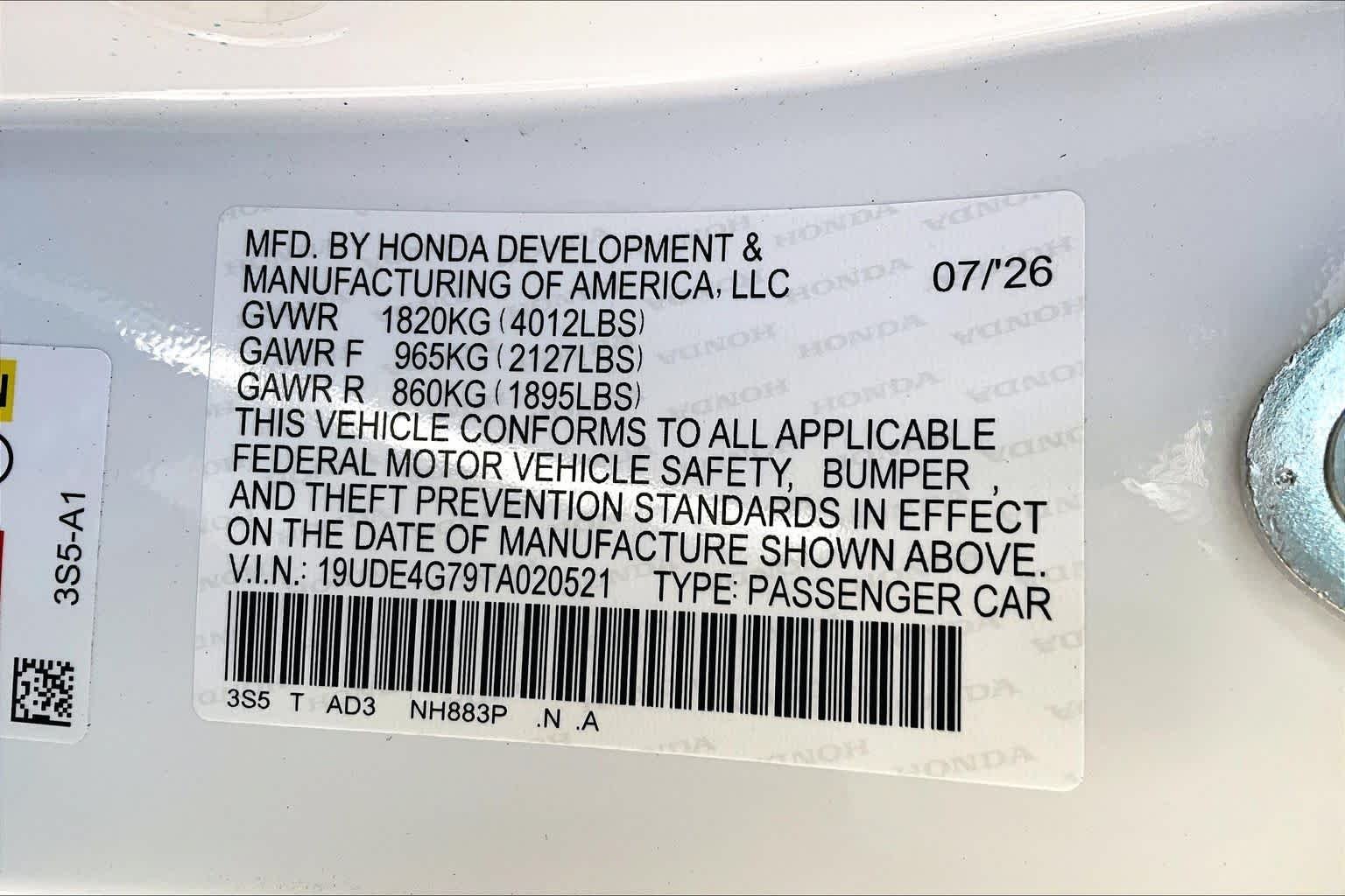 New 2026 Platinum White Pearl Acura w/A-Spec Technology Package image 20
