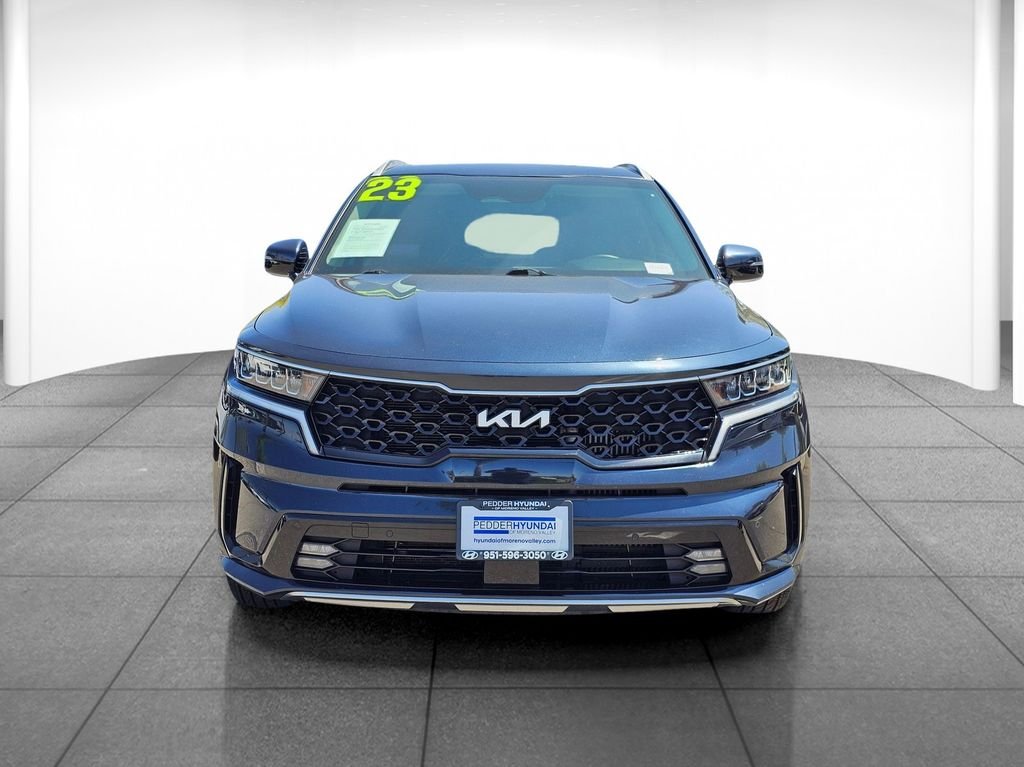 Used 2023 Blue Kia EX image 2