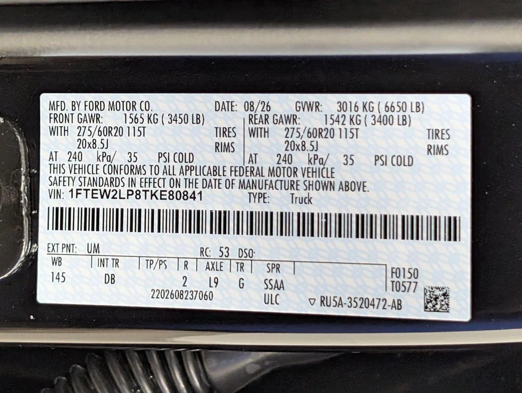New 2026 Agate Black Metallic Ford STX® image 26