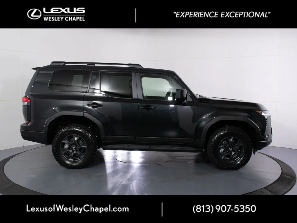 Certified Used 2025 Black Lexus 550 Overtrail image 2