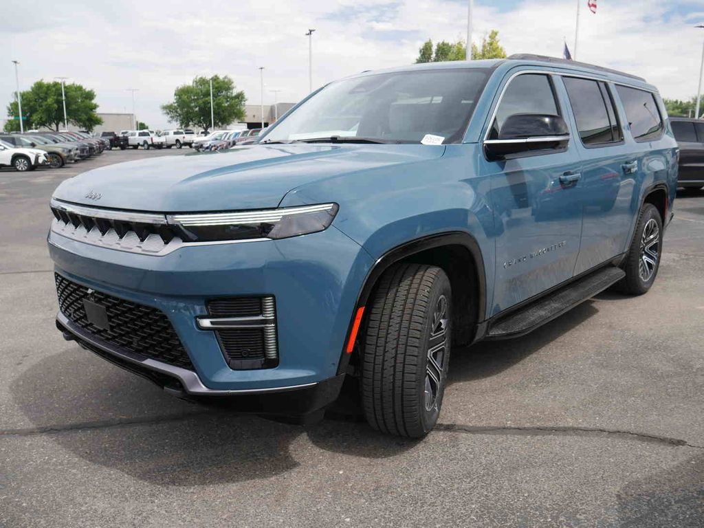 New 2026 Steel Blue Exterior Paint Jeep Grand Wagoneer image 3