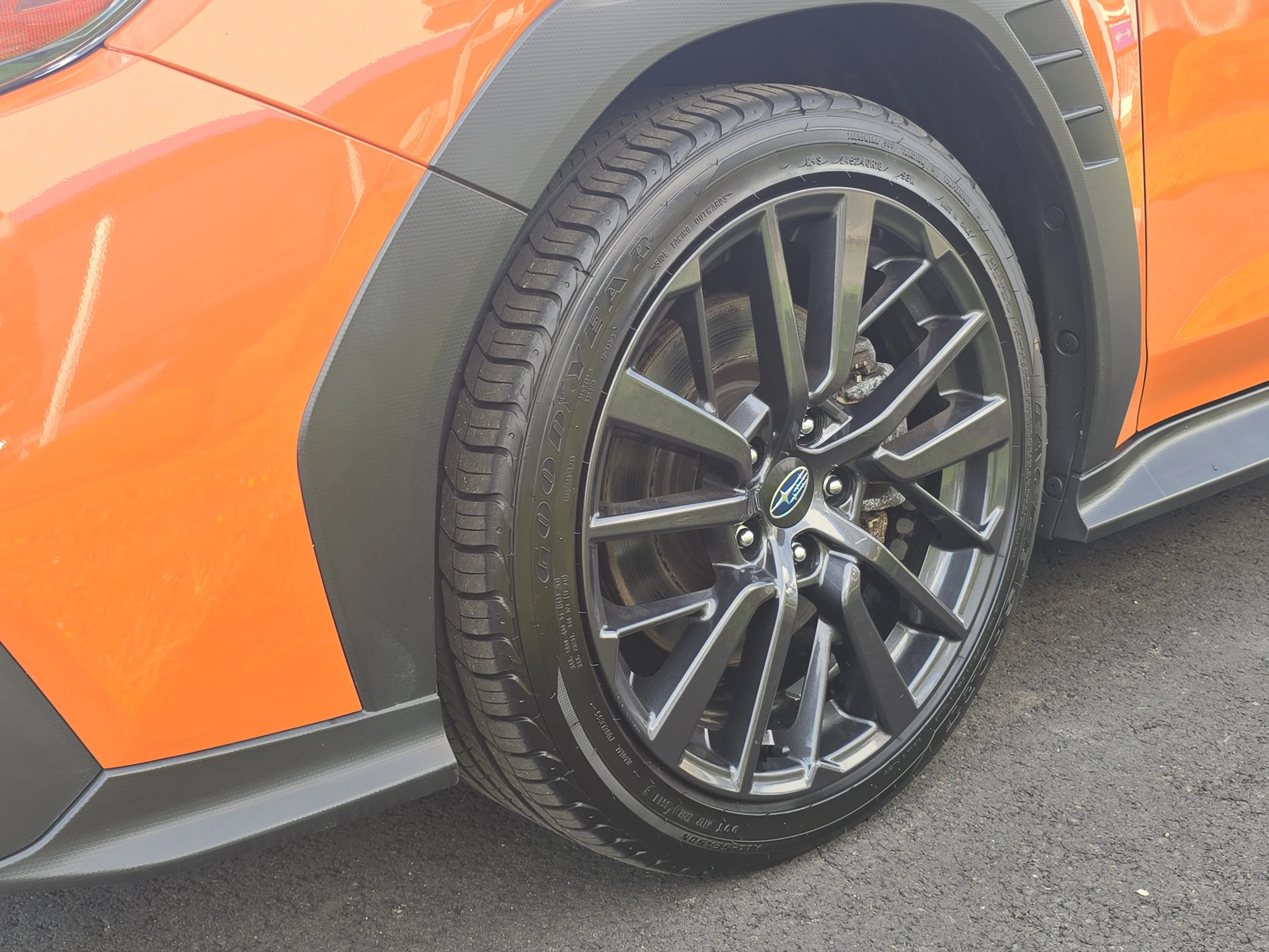 Used 2023 Solar Orange Pearl Subaru Premium image 12