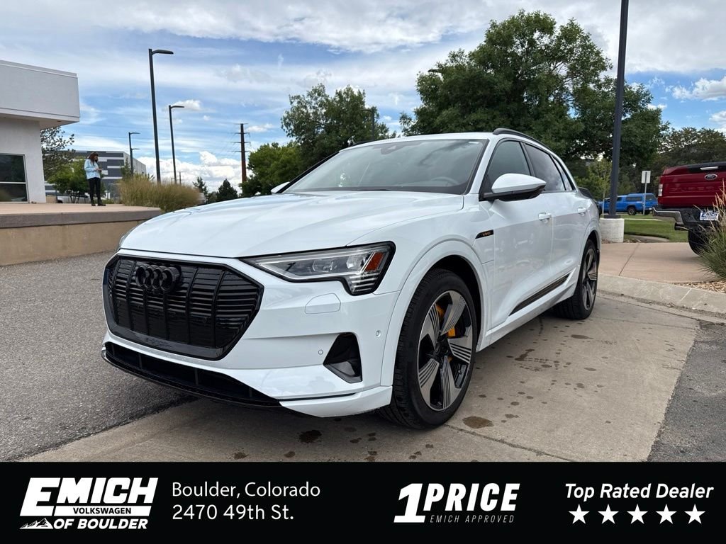 Used 2023 Glacier White Audi Premium Plus image 1