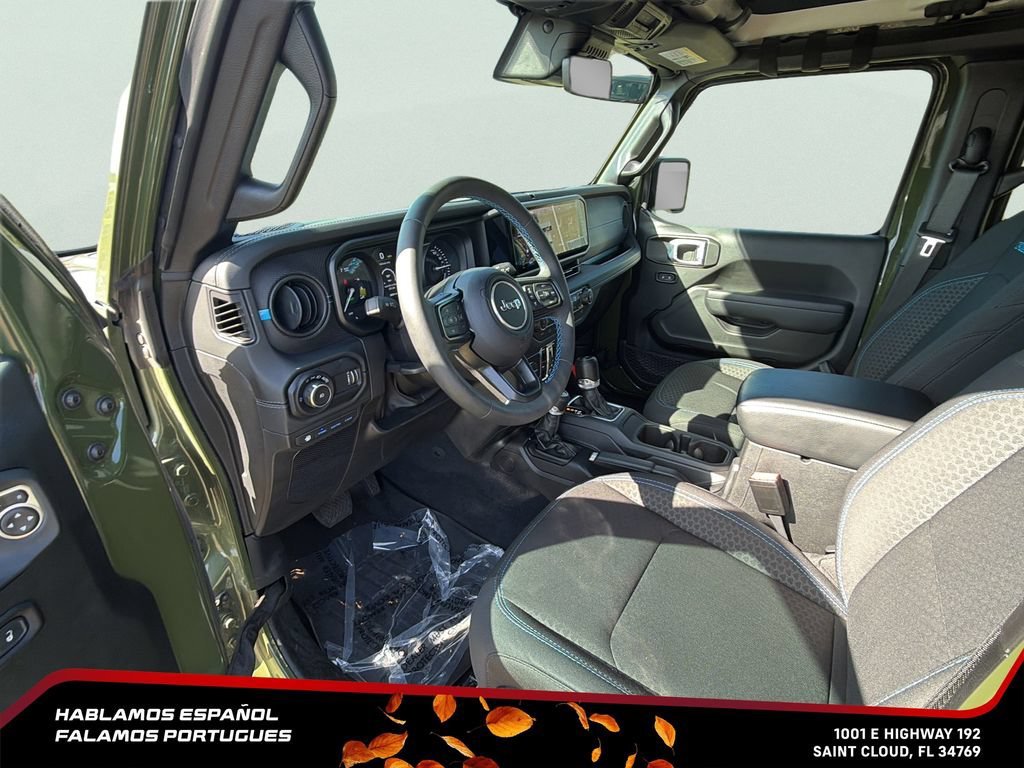 Used 2024 Green Jeep Rubicon 4xe image 12