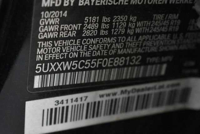 Used 2015 Black BMW xDrive35i image 29
