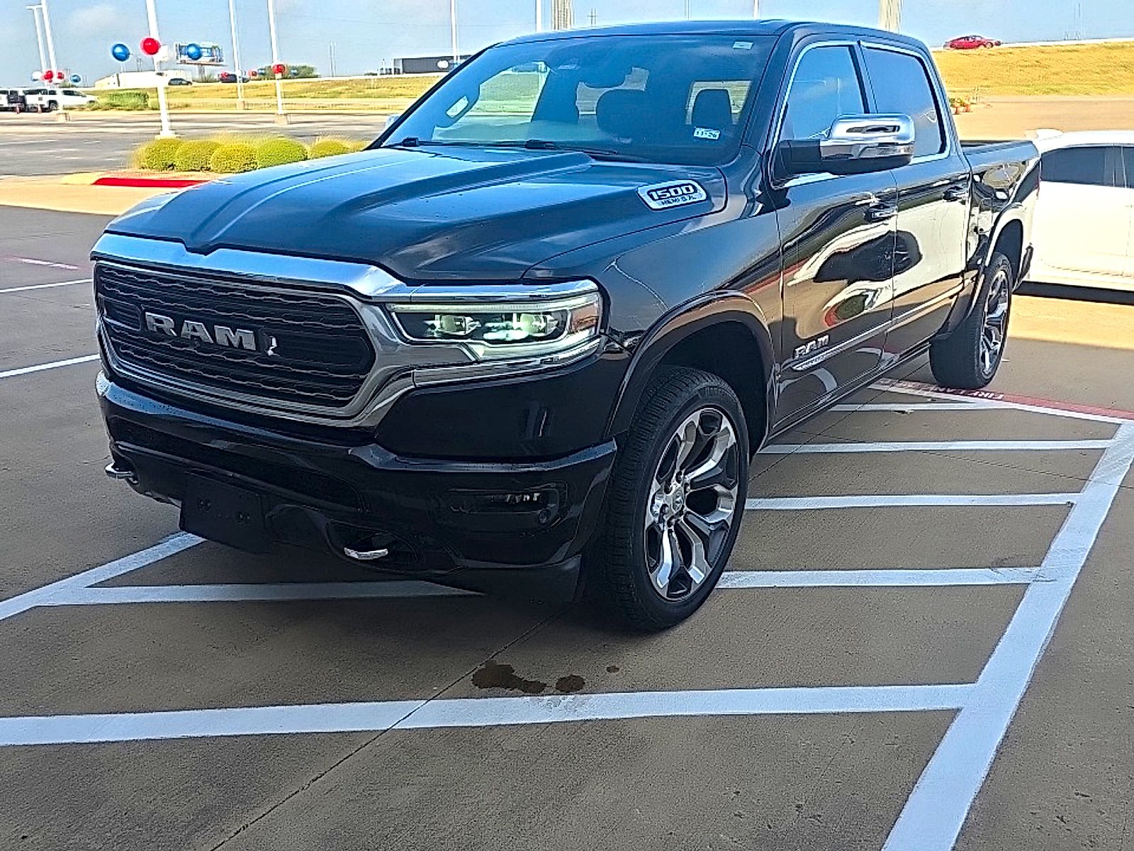 Used 2019 Diamond Black Crystal Pearlcoat Ram Limited Crew Cab 4x2 5