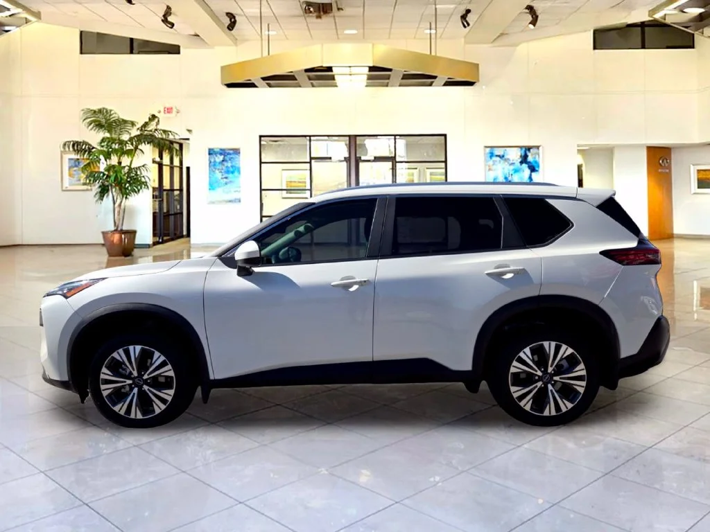 Certified Used 2023 White Nissan SV image 8