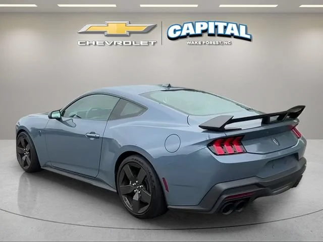 Used 2025 Blue Ford Dark Horse Fastback image 4