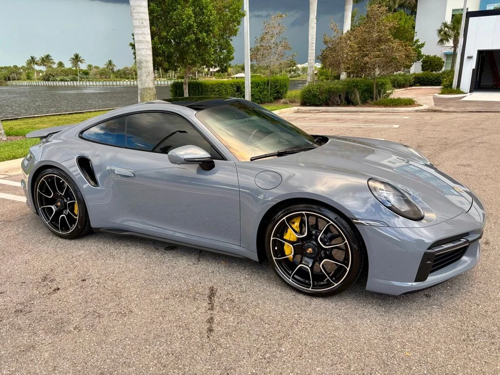 Used 2023 Gray Porsche Turbo S image 4