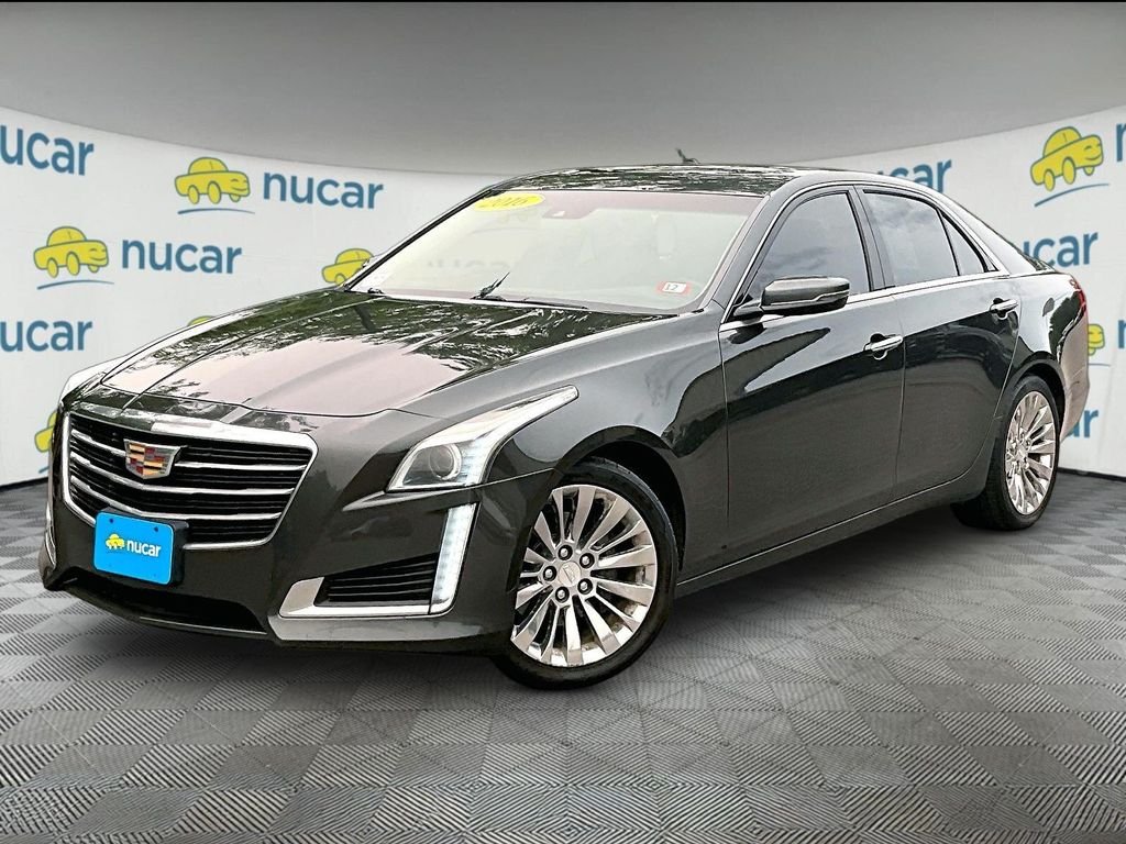 Used 2016 Phantom Gray Metallic Cadillac 3.6L Luxury image 3