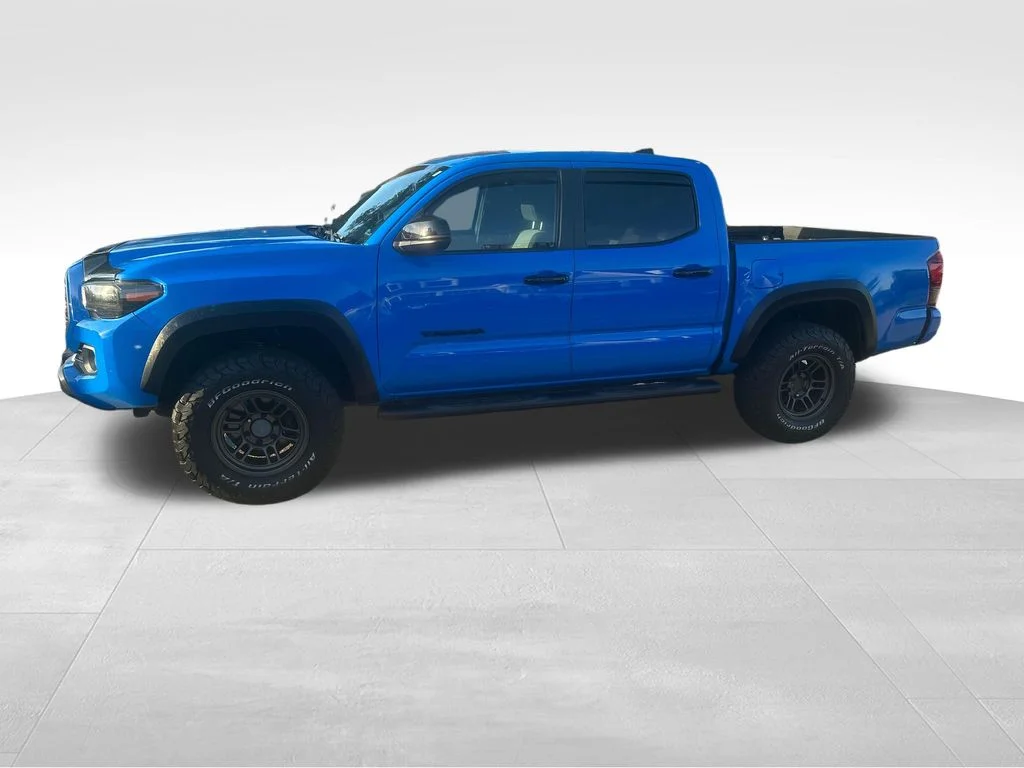 Used 2021 Blue Toyota TRD Off-Road image 4