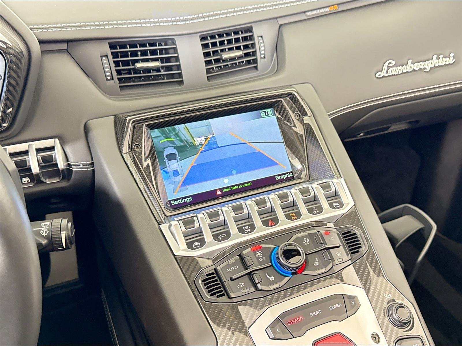 Used 2016 Nero Aldebaran Lamborghini LP 700-4 | Vorsteiner Carbon Wing | Carbon Interior image 20