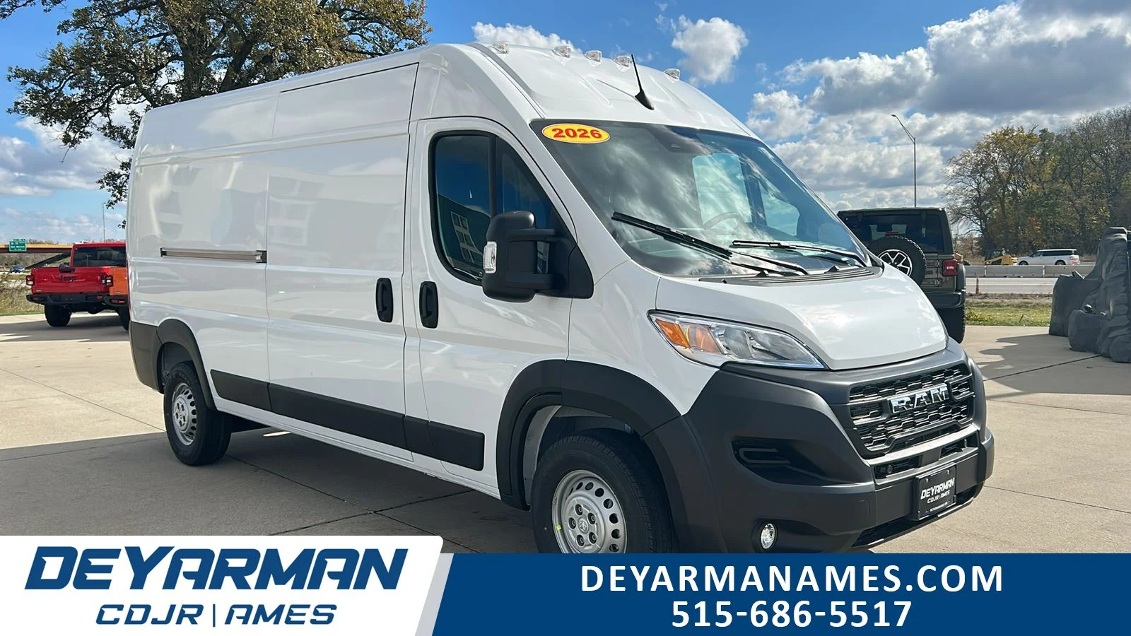 2026 RAM ProMaster 2500 Tradesman 159" WB High Roof's photo