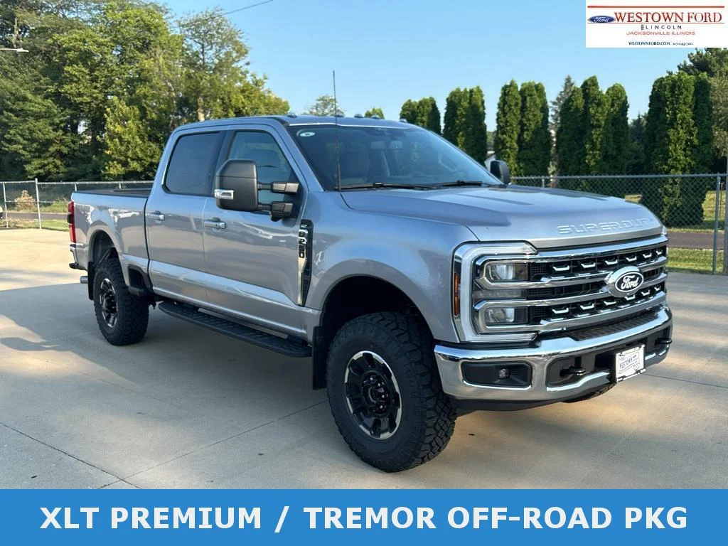 New 2027 Iconic Silver Metallic Ford F-250® XLT image 2