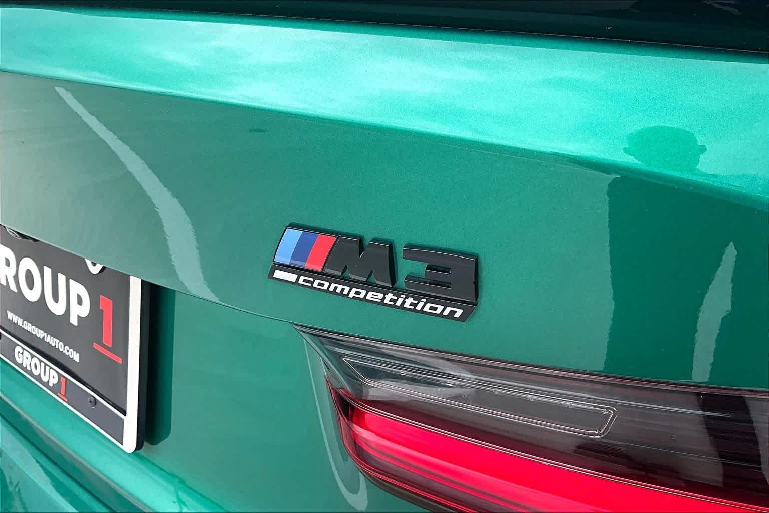 Used 2024 Isle of Man Green Metallic BMW Competition image 9