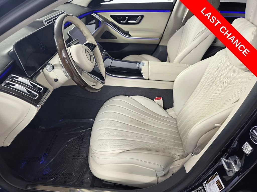 Certified Used 2023 Blue Mercedes-Benz S 500 image 9