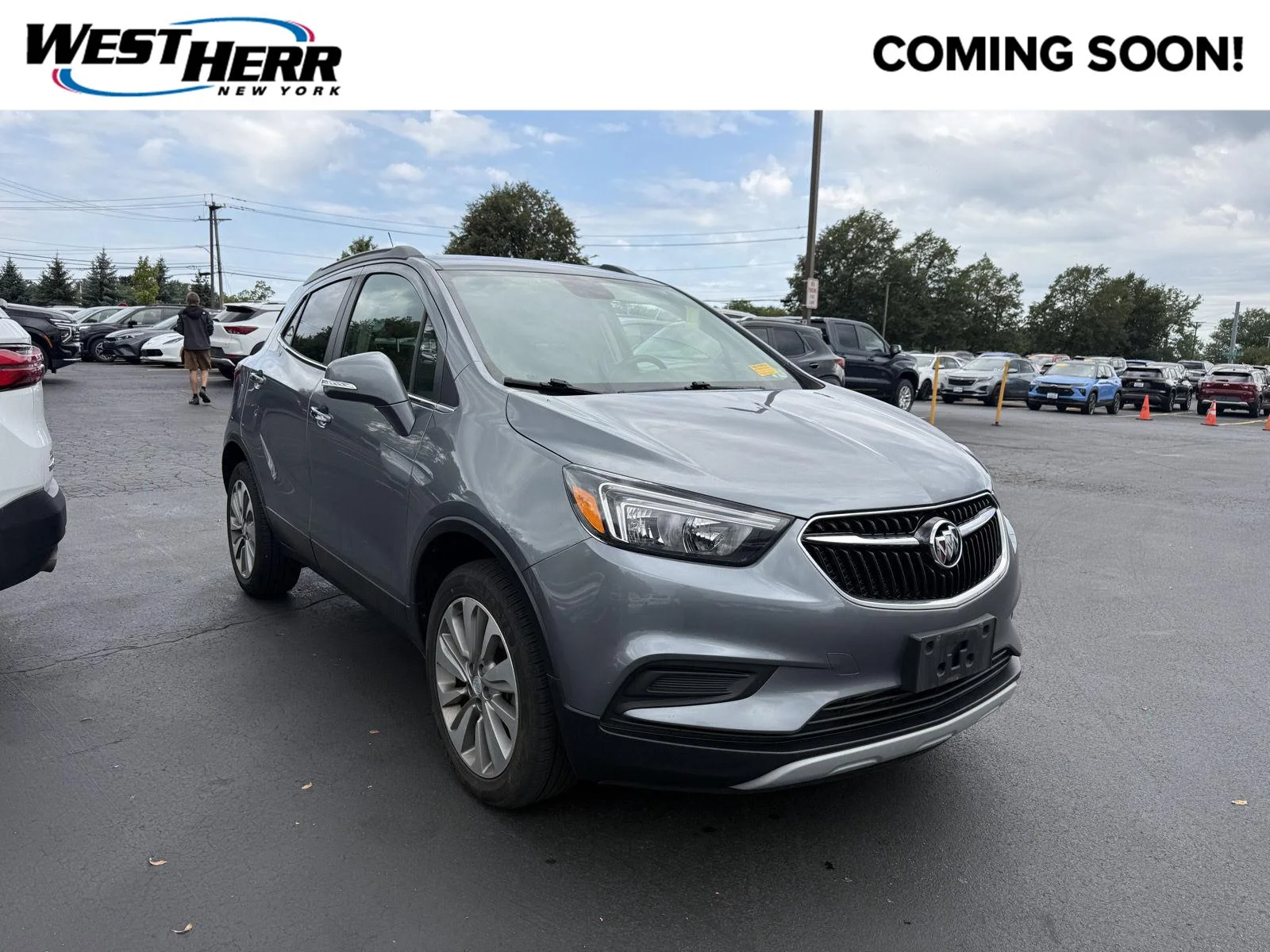 Used 2019 Satin Steel Metallic Buick Preferred image 1