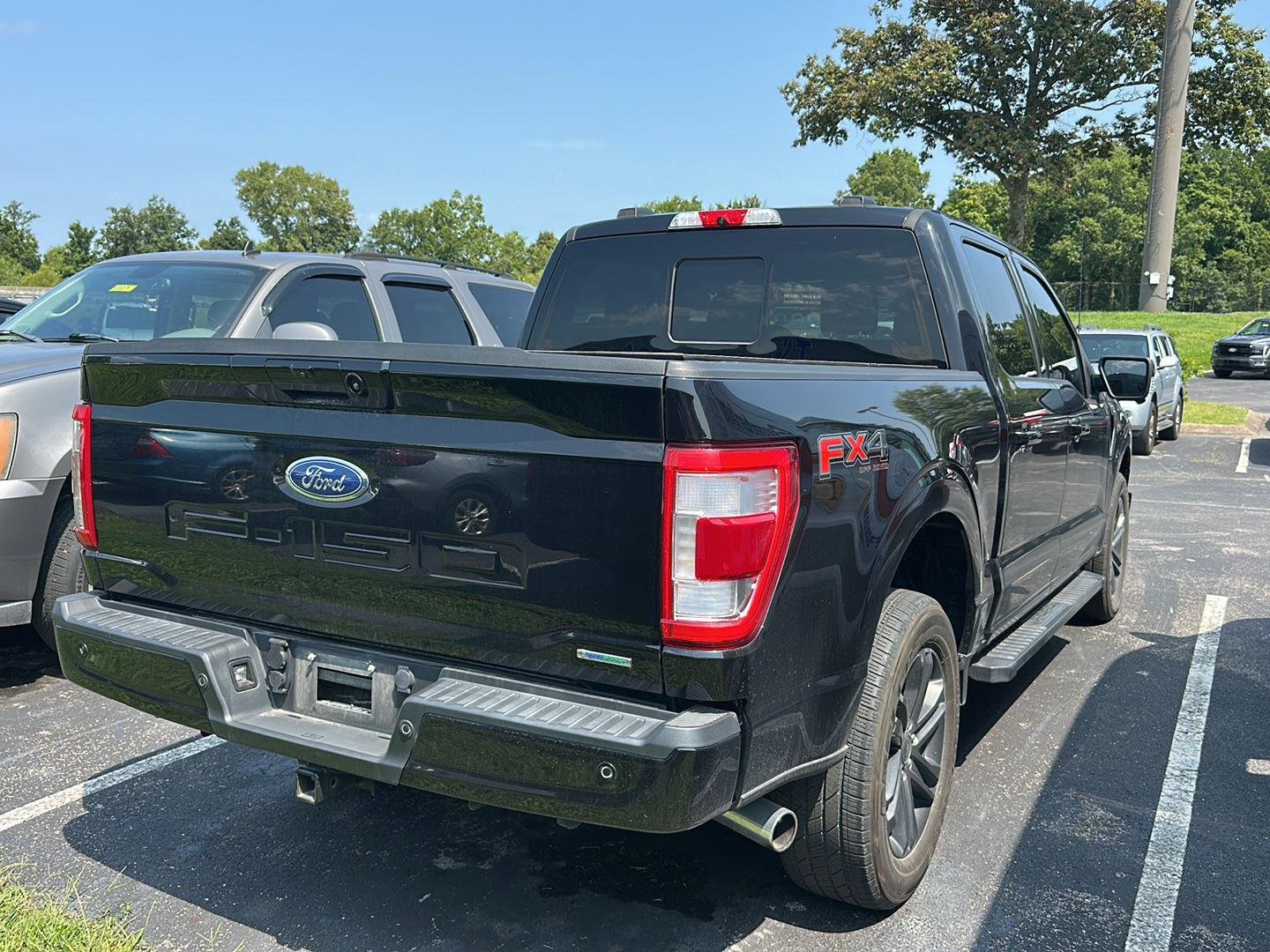 Certified Used 2022 Agate Black Metallic Ford LARIAT image 3
