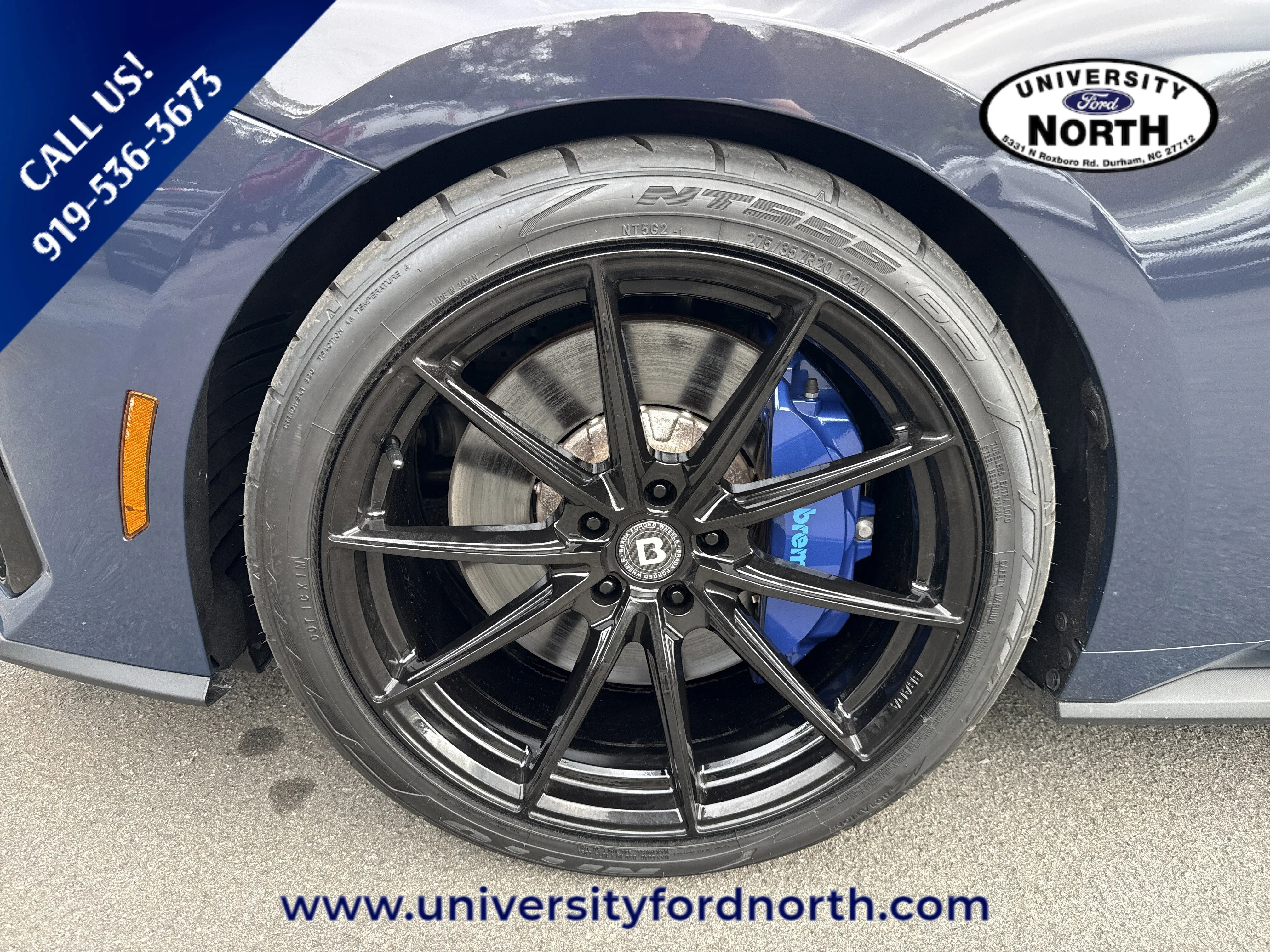 Used 2024 Blue Ember Metallic Ford Dark Horse image 12