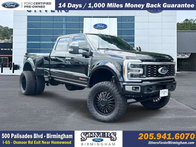 Certified Used 2025 Black Ford Platinum image 1