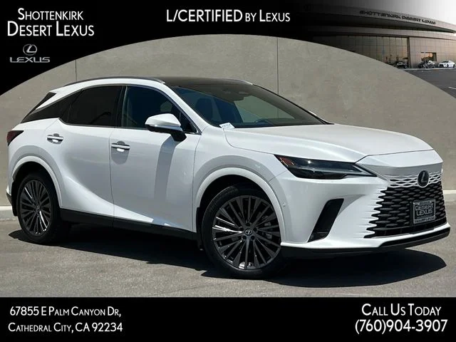 Certified Used 2025 Eminent White Pearl Lexus 350h Luxury image 1