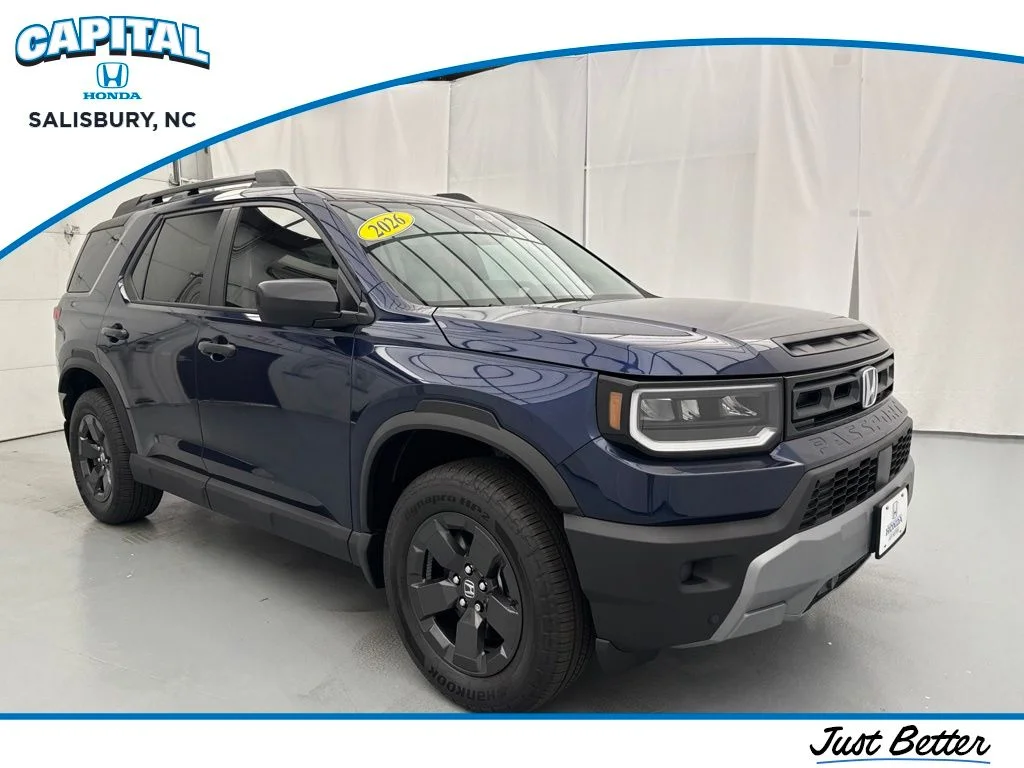 New 2026 Obsidian Blue Pearl Honda RTL Towing image 1