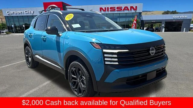 New 2026 Arctic Ice Blue Metallic / Super Black Two-tone Nissan SR image 1
