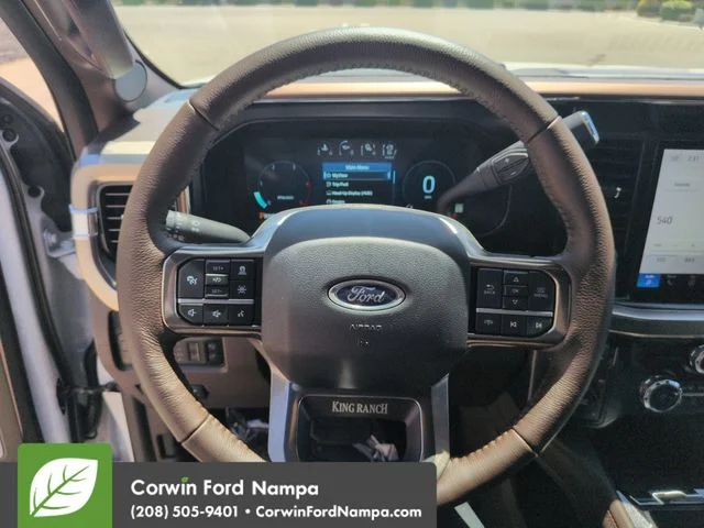 New 2026 Star White Metallic Tri-Coat Ford F-350® King Ranch® image 14