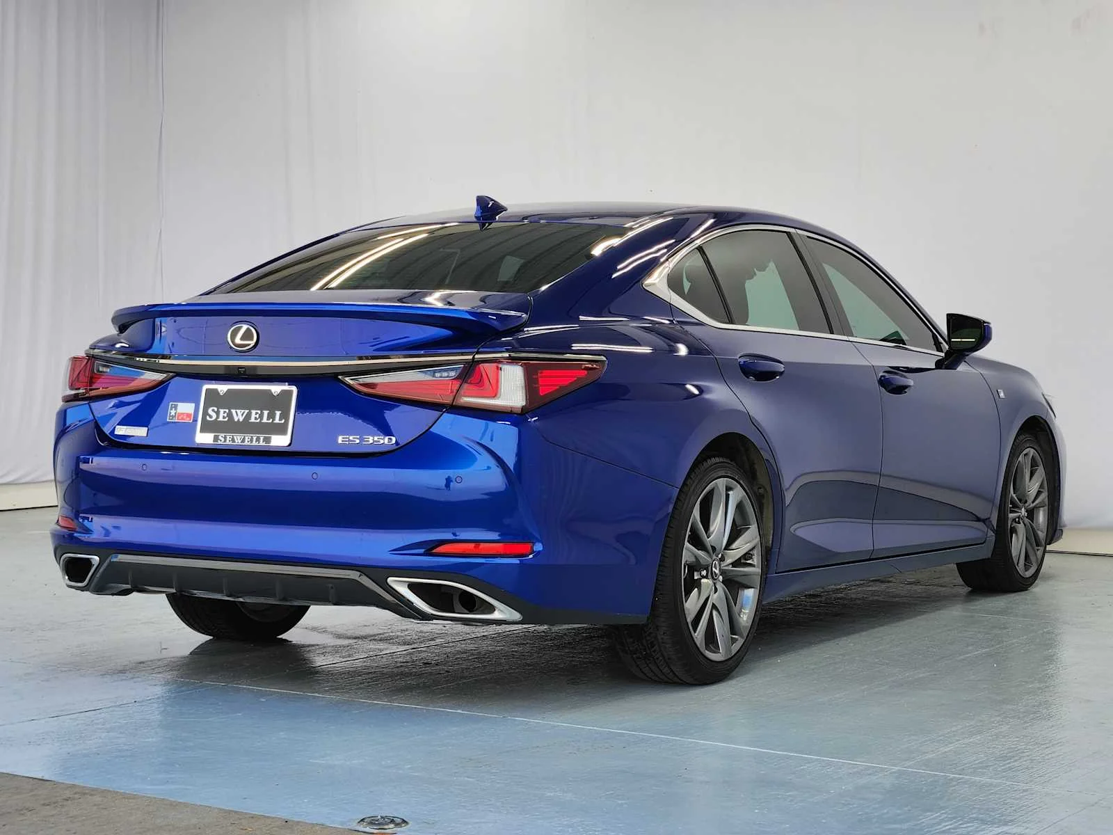 Used 2020 Ultrasonic Blue Mica 2.0 Lexus F SPORT image 6