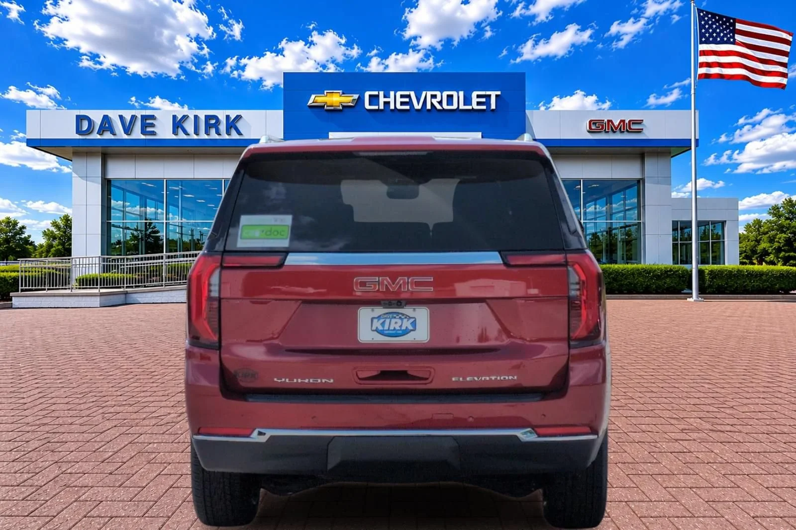 New 2026 Volcanic Red Tintcoat GMC Elevation image 4