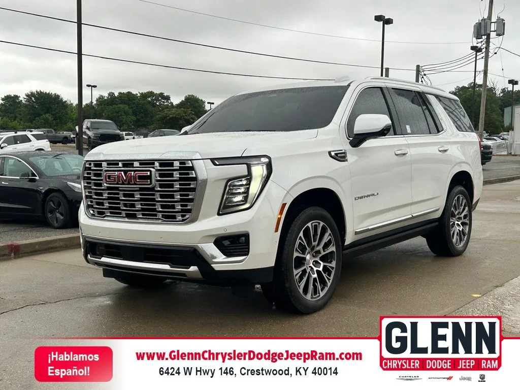 Used 2025 White GMC Denali image 1