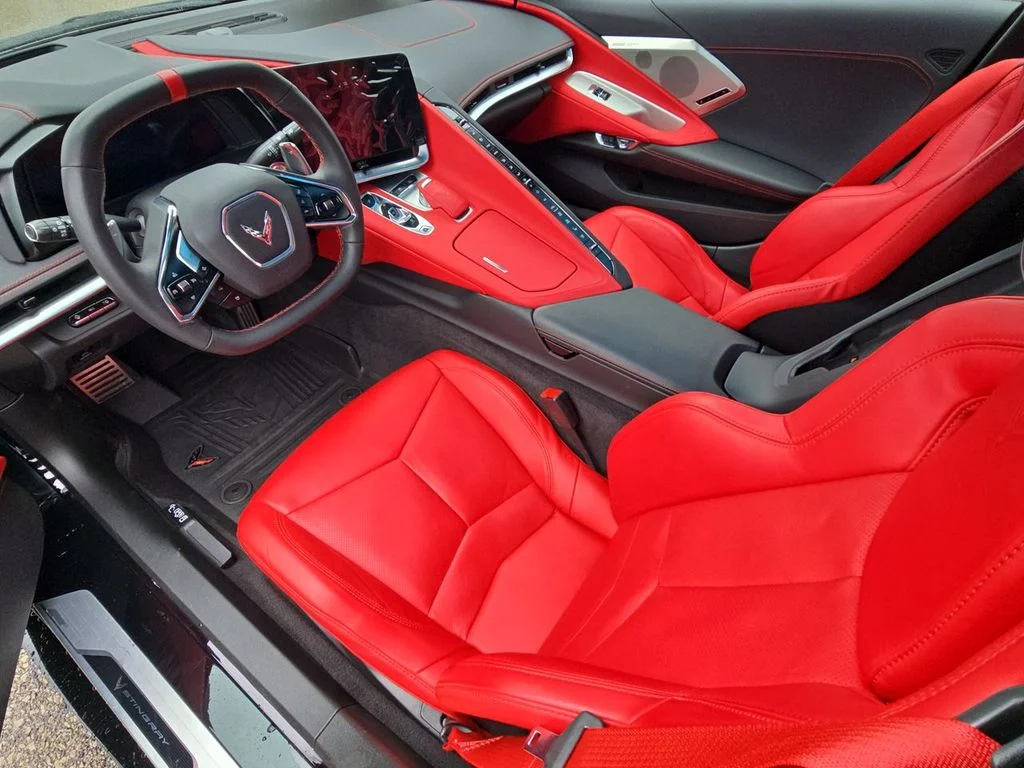 Certified Used 2024 Black Chevrolet Stingray image 21