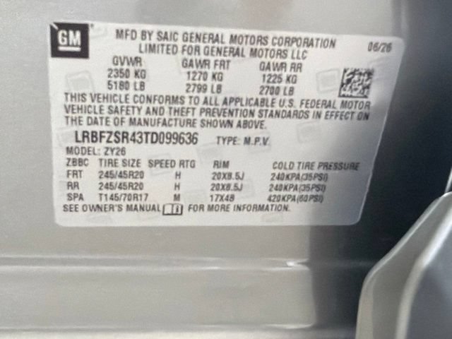 New 2026 Moonstone Gray Metallic Buick Avenir image 28