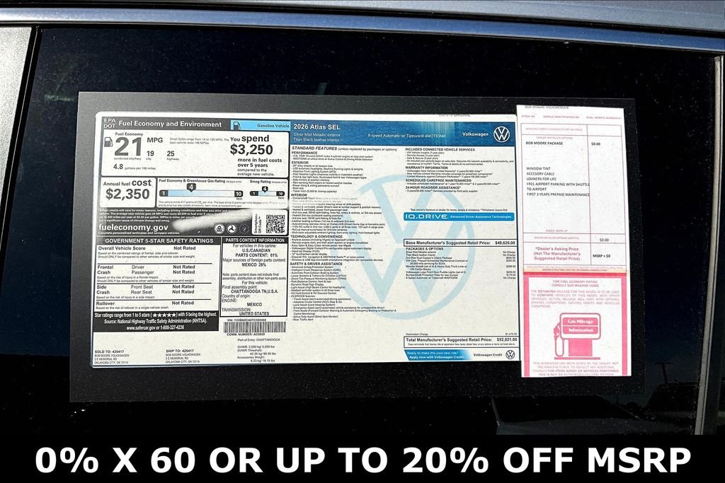 2026 Volkswagen Atlas SEL - Photo 14