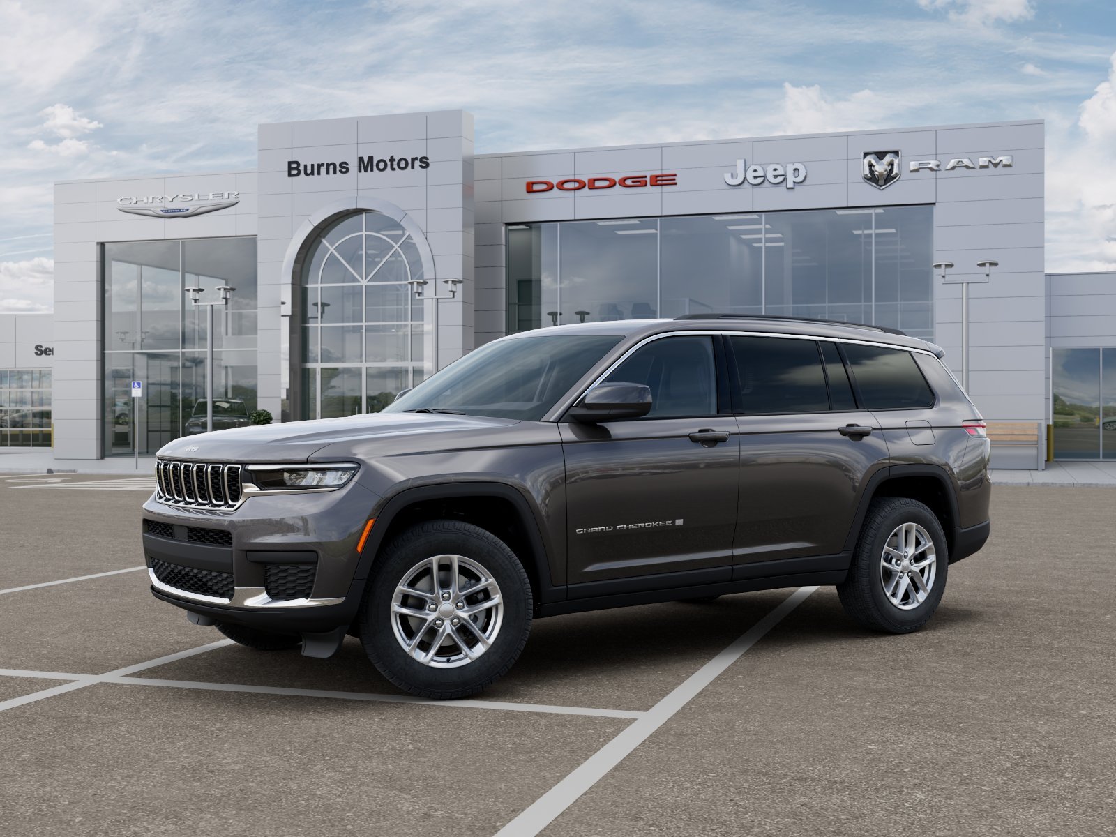 New 2026 Baltic Gray Metallic Clear-Coat Exterior Paint Jeep Laredo image 28