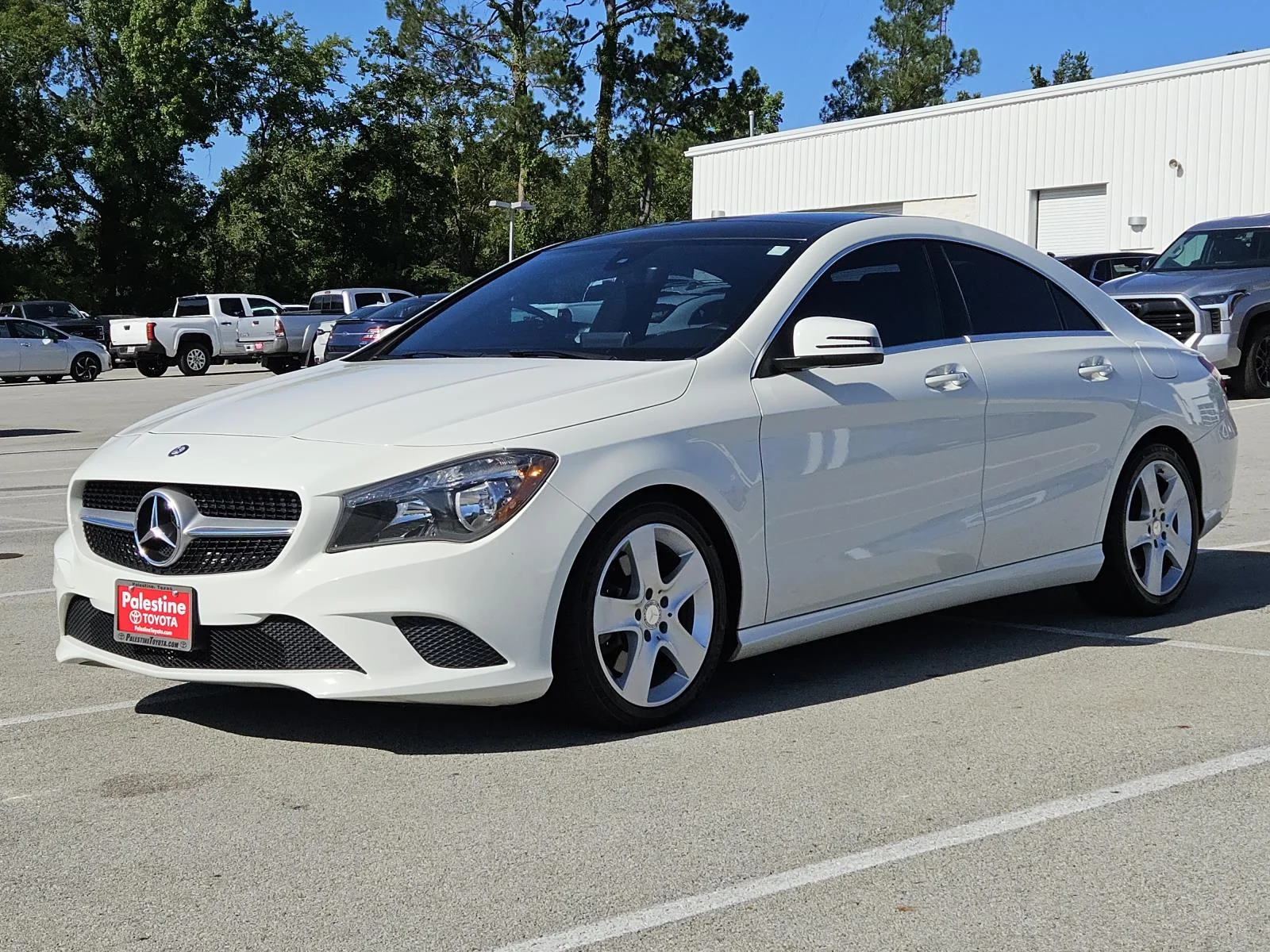 Used 2016 Cirrus White Mercedes-Benz CLA250 Coupe image 3