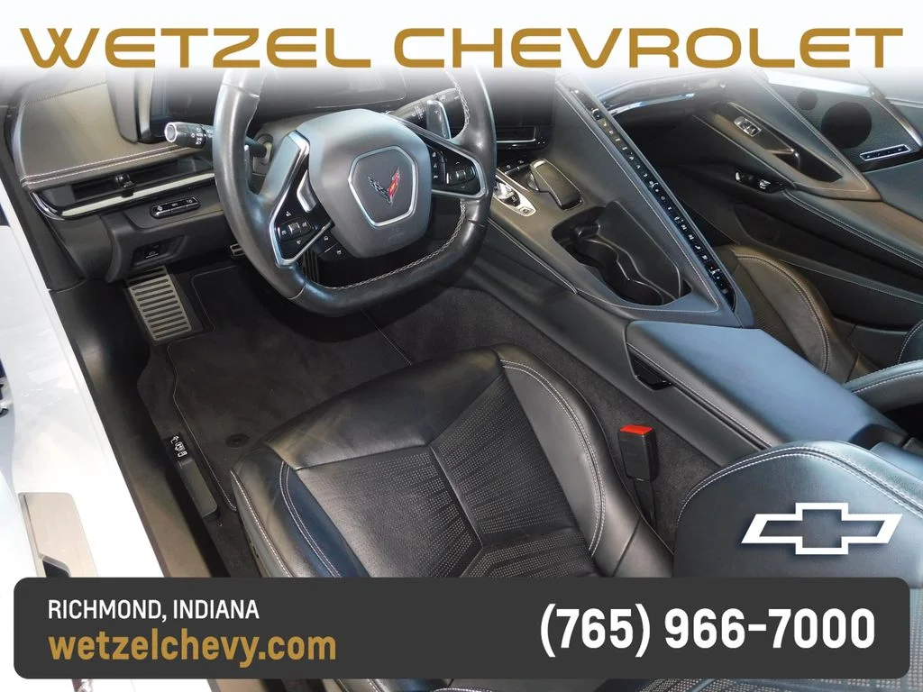 Certified Used 2023 White Chevrolet Stingray image 12