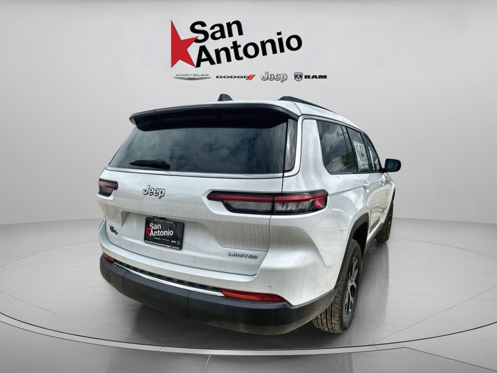 New 2025 Bright White Clear-Coat Exterior Paint Jeep Limited image 14