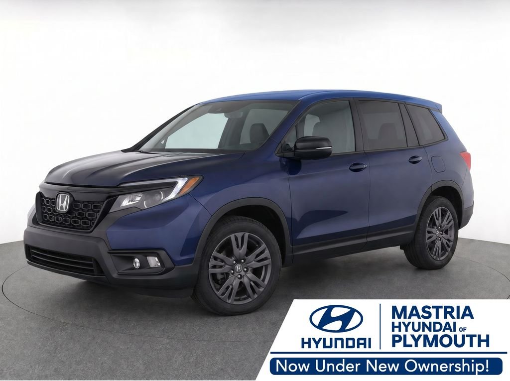 Used 2021 Blue Honda EX-L image 1