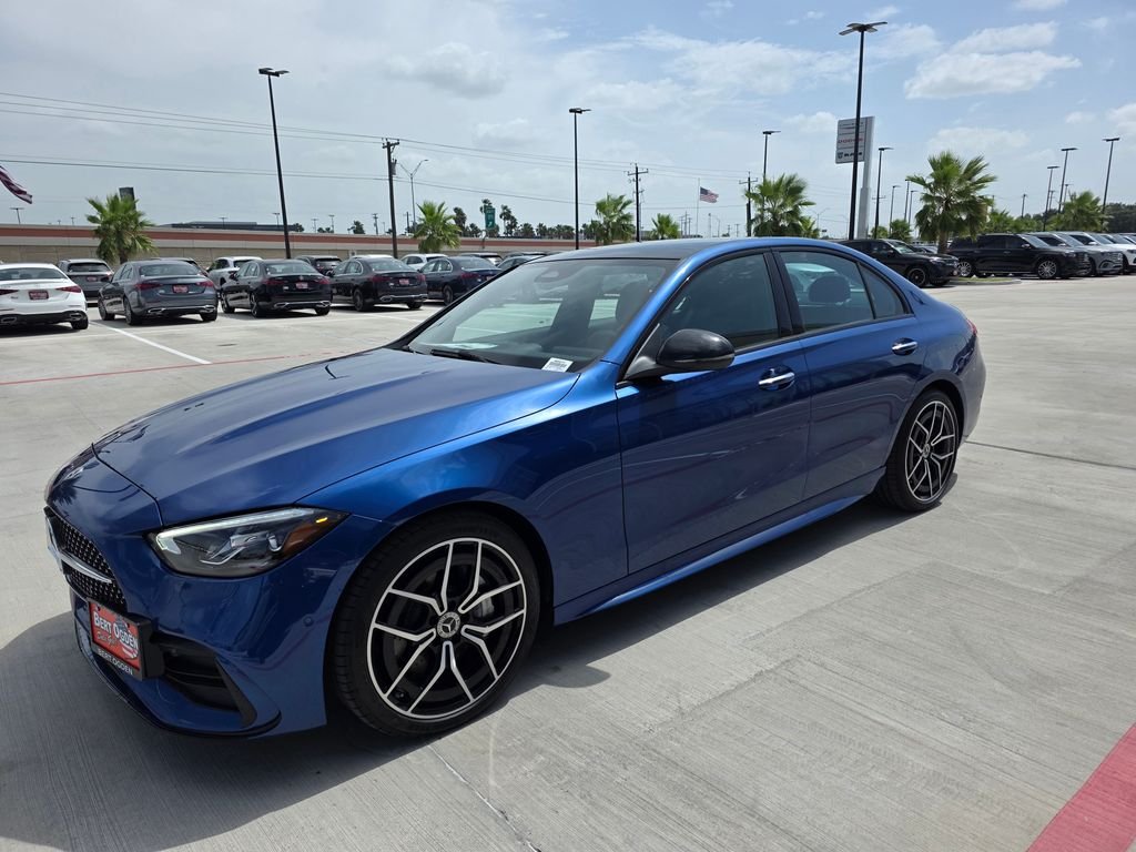 New 2026 Starling Blue Metallic Mercedes-Benz C 300 image 3