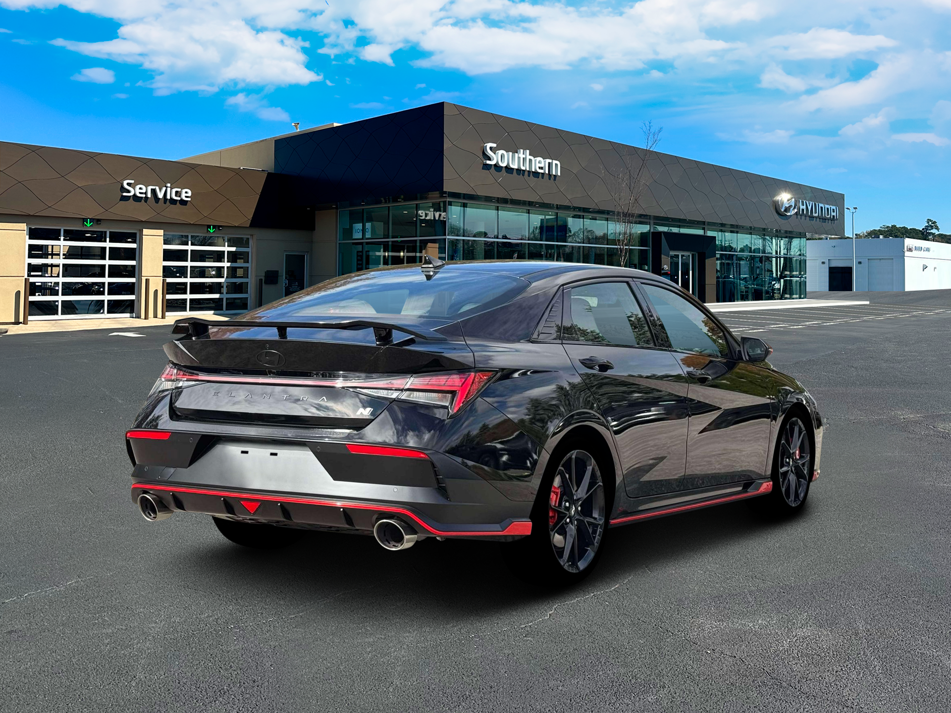 New 2026 Black Hyundai Sedan image 7