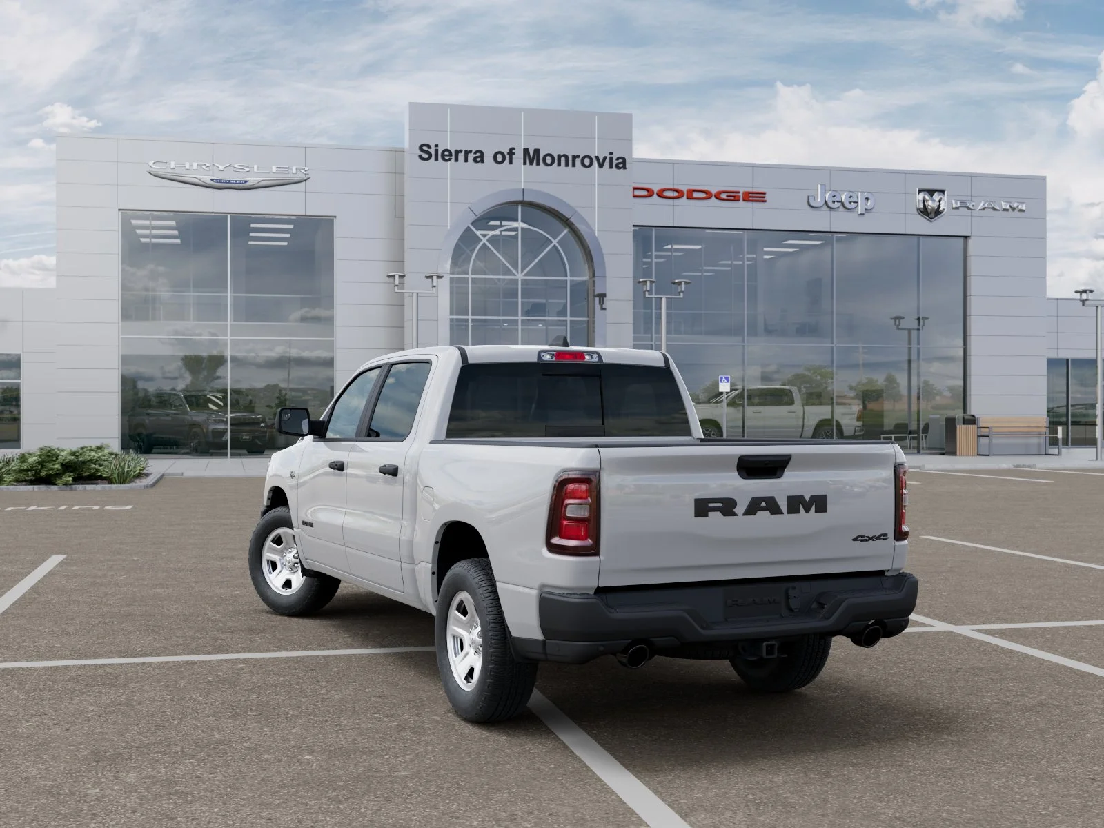 New 2026 Bright White Clear-Coat Exterior Paint RAM Tradesman image 36