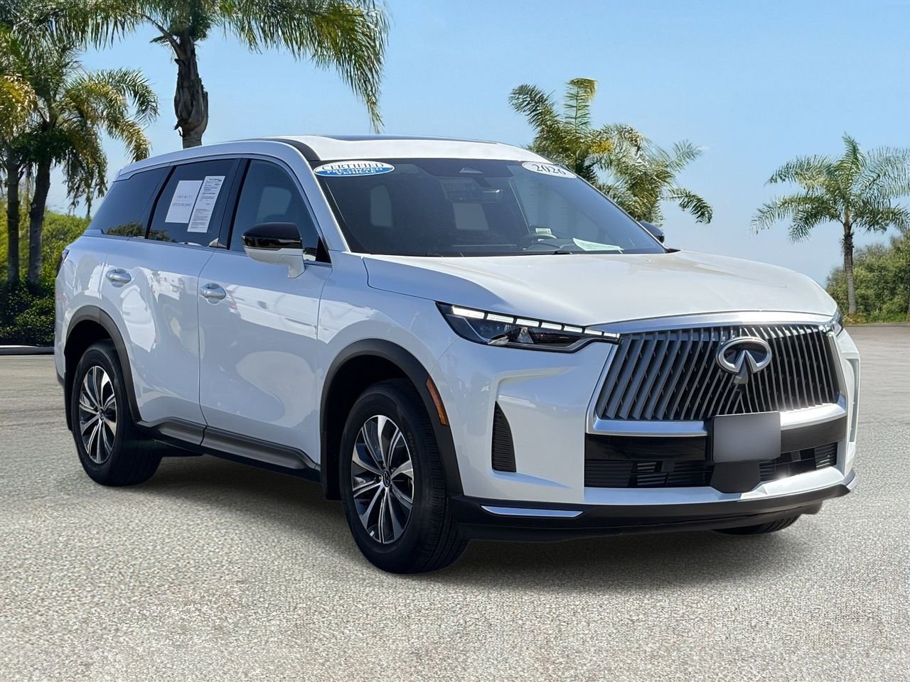 Certified Used 2026 Radiant White INFINITI PURE image 6