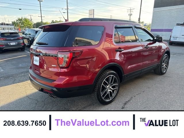 Used 2019 Red Ford Sport image 4