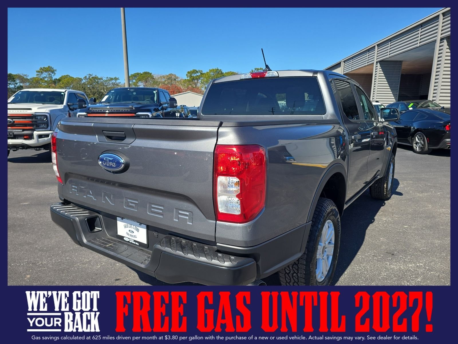 New 2025 Carbonized Gray Metallic Ford XL image 4