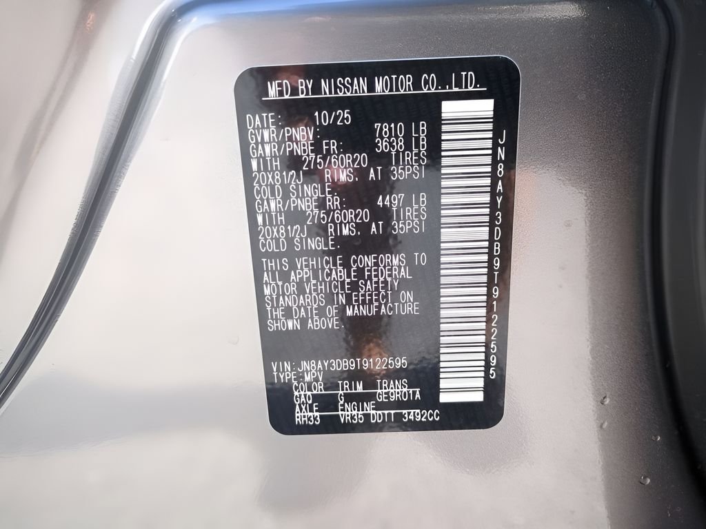 New 2026 Gun Metallic / Super Black Two-tone Nissan PRO-4X® image 33