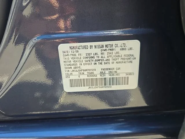Used 2010 Blue Slate Metallic INFINITI Journey image 16