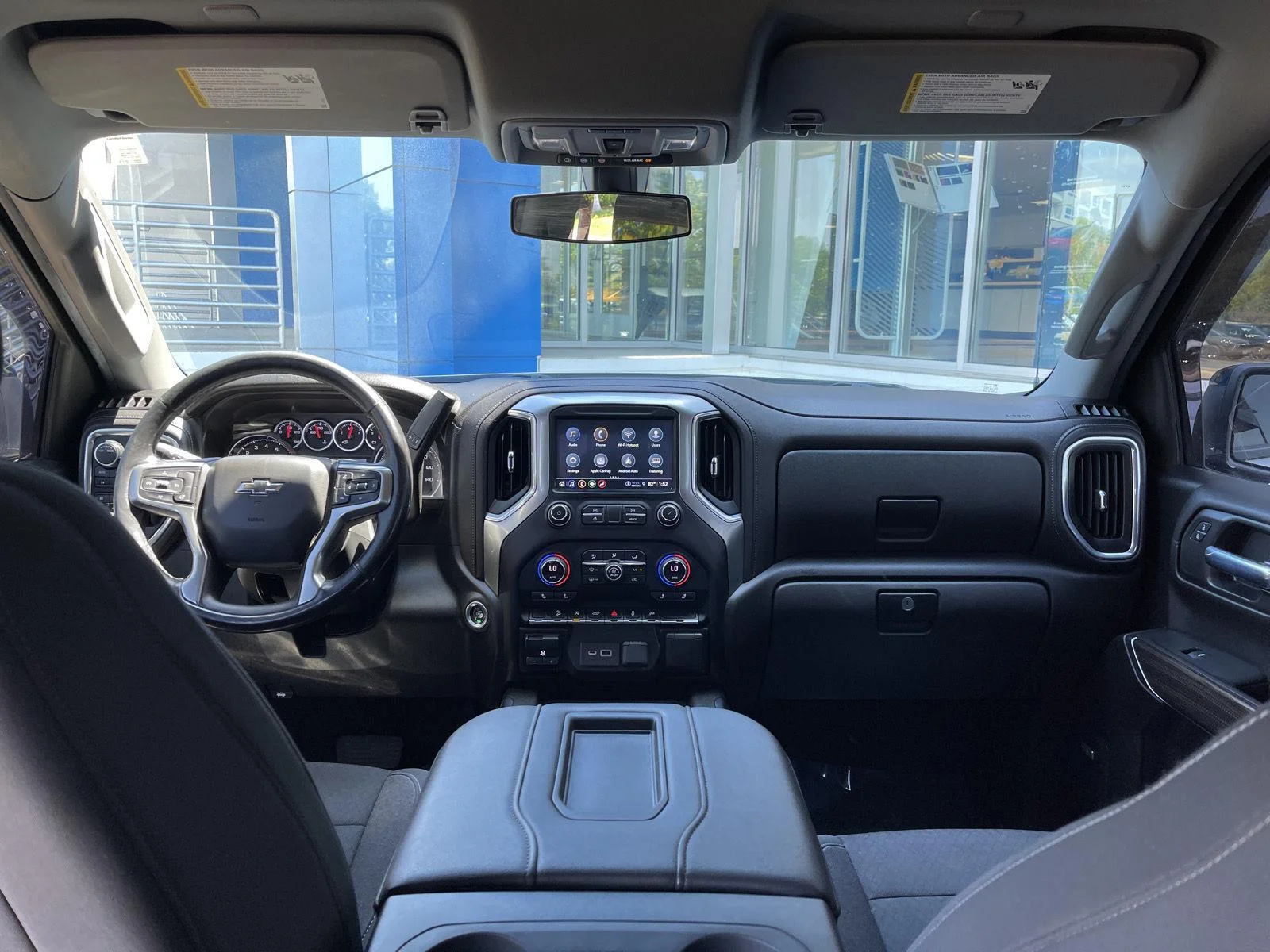 Used 2021 SILVER ICE METALLIC Chevrolet LT Trail Boss image 25