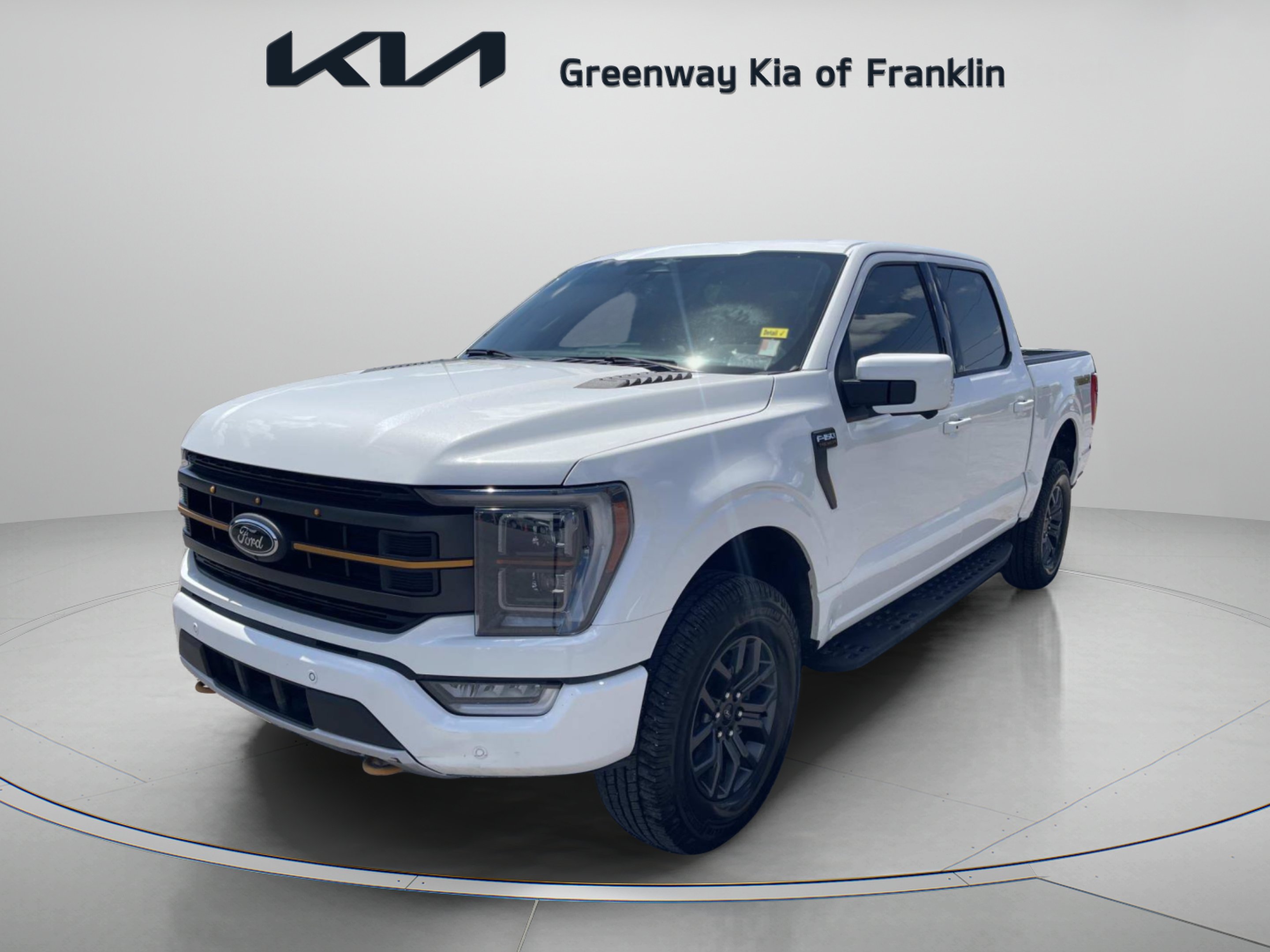 Used 2023 White Metallic Ford Tremor image 3