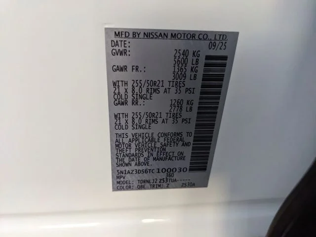 2026 Nissan Murano Platinum - Photo 28
